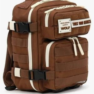Wolfpack 9L brown mini backpack